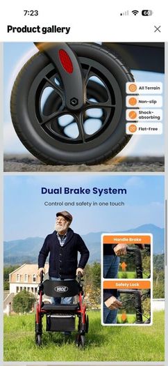 Wheelchair / Walker 2 in 1