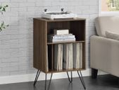 Novogratz Concord Turntable Stand Walnut | 1324222COMUK