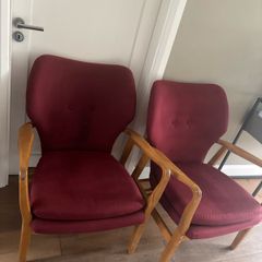 vintage style arm chairs
