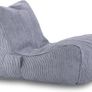 Corduroy Relax Chair Bean Bag Chair with Handle & Pocket Modern Soft Seating Image 2