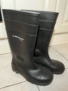 Waterproof Dunlop steel toe cap boots Women's UK5