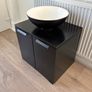 Sonas Stockholm wall hung vanity unit with Skal basin bowl Image 2