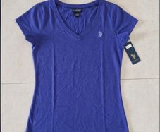 T-shirt from U.S. Polo Assn. In purple/ink s. S