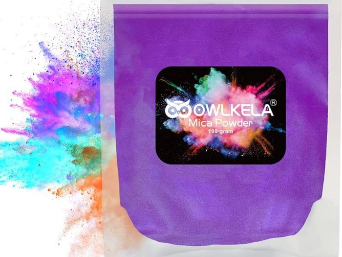 Glitter Mica Powder - Pigment Cosmetic Epoxy Resin Dye for Soap/Candle Making, Epoxy Resin Art, Acrylic Nail Paint, Bath Bombs, Fine Arts, Lip Gloss MULTIPLE COLOURS AVAILABLE (FREE POSTAGE)