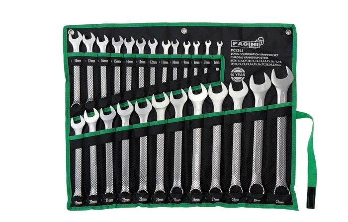 25pcs combination Spanner/wrench matt finish 6-32mm Set