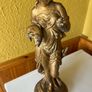 2 French 19th century. Neoclassical Figurines. Made of spelter Image 7