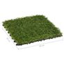 Artificial Grass Tiles 11 pcs Green 30x30 cm Image 3