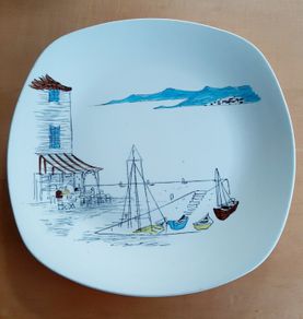 Midwinter 'Cannes' plate 1954
