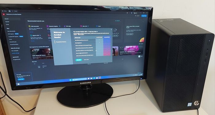 Hp Tower Nice Pc Quiet Win11