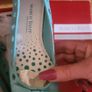 Marco Tozzi Turquoise Leather Flat Shoes Size 36 EU 3.5 UK Image 8