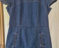 Fabulous denim dress.
