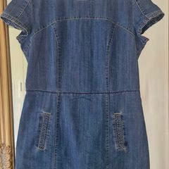 Fabulous denim dress.