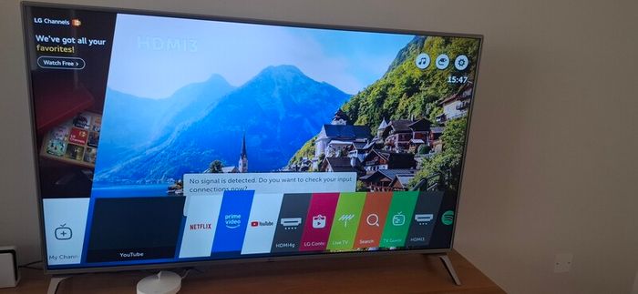 LG 55inch smart TV