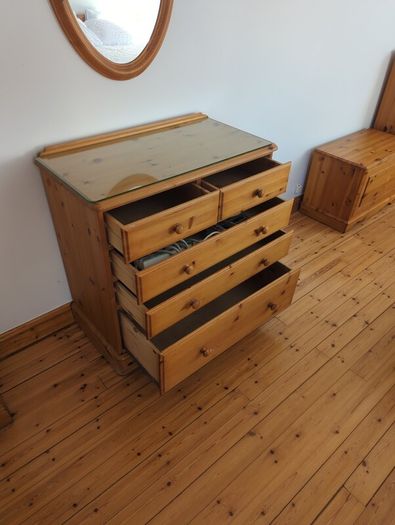 Chest of Drawers and Beside Lockers