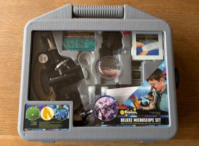 Deluxe Microscope Set with case - Fusion Science Set