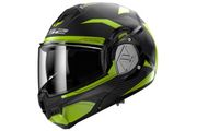 LS2 FF906 Advant Revo Flip Front Motorbike Helmet size M 57-58cm (Matt Black\Yellow)