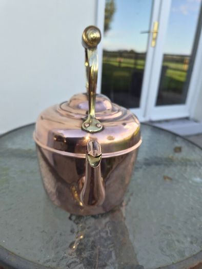 old copper kettle