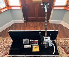 Rickenbacker 4003 Matte Jetglo (Excellent Condition / Vintage Tone / Neck-Through)