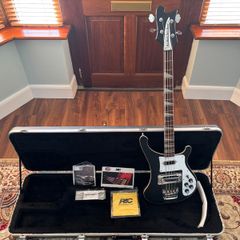 Rickenbacker 4003 Matte Jetglo (Excellent Condition / Vintage Tone / Neck-Through)