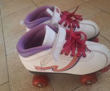 Xootz lighting up roller skates