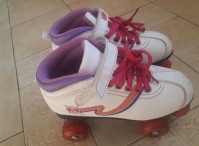 Xootz lighting up roller skates
