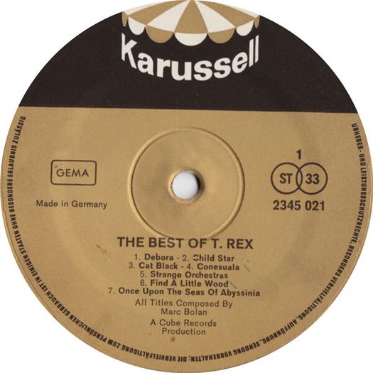 T. Rex  The Best Of T. Rex