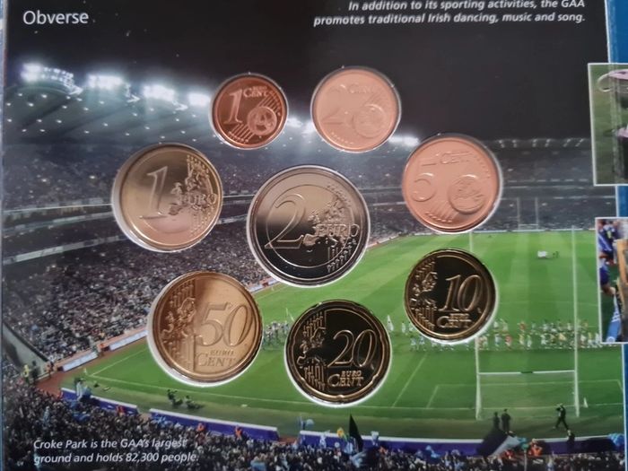 Ireland Official Mint Set 2009. 125th G.a.a. Anniversary