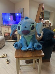 Stitch large talking teddy