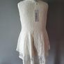Blue Vanilla ivory lace blouse, Size 16 (small fit), BNWT Image 4