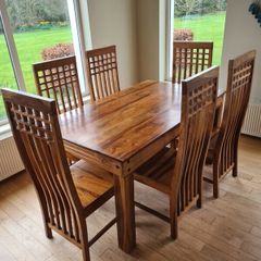 Table and 6 chairs