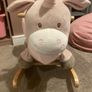 Wooden Baby Rocker Unicorn Image 2