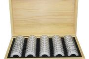 0541 50 Coin Storage Wooden Box