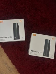 WD Elements 6TB drive (2 available, price is for one)