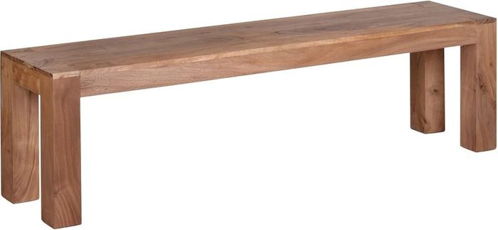 Acacia Wood Dining Room Bench 160 cm Solid Wood Bench