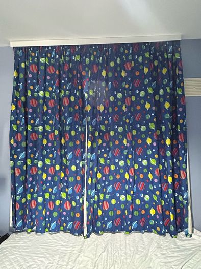 Space Bedroom Curtains