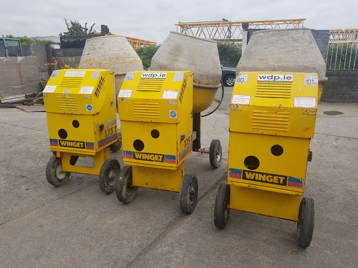 Winget cement mixer