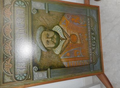 Stan Dann Rare Vintage Henry VIII Mancave Home Pub Framed Print
