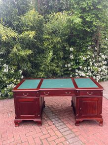 Mahogany office desk