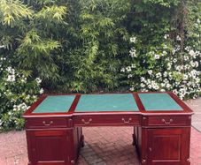 Mahogany office desk