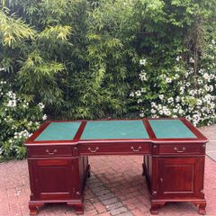 Mahogany office desk