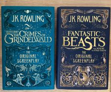 Fantastic Beasts and Where to Find Them and The Crimes of Grindelwald Original Screenplays By J.K. Rowling bundle
