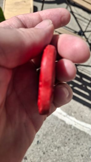 Cinibar Chinese pendant