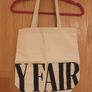 Vanity Fair Printed Canvas Tote Bag Image 2