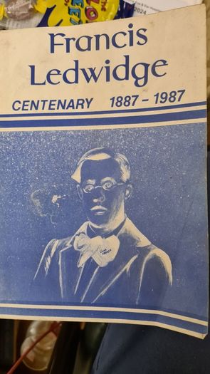 Francis Ledwidge Centenary 1887-1987. Booklet In Good Condition.