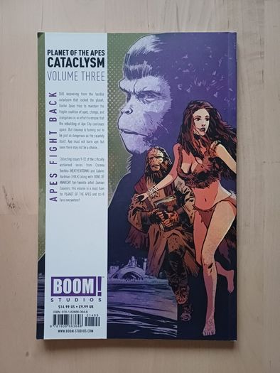 Planet of the Apes - Cataclysm Volume 1, 2, 3 Science Fiction Graphic Novels Boom Studios