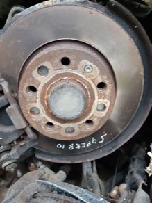 Skoda superb 2010-2015 Right Rear wheel bearing hub with brake caliper Diesel