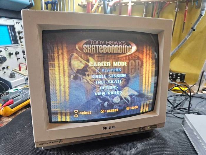 Phillips CM8833 Rgb CRT monitor