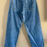 Levis Reversible 2-in-1 Baggy Dads Jeans W29/L30 UK 10 Relaxed Fit Light Blue Wash Utility Baggy Wide Leg Image 7