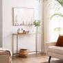 Tempered Glass Console Table - Free Delivery Nationwide Image 3
