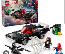 lego marvel spiderman vs venom car 76309